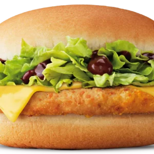 Hamburguesa depollo con Queso