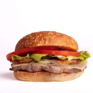 Hamburgues  De ternera con Queso